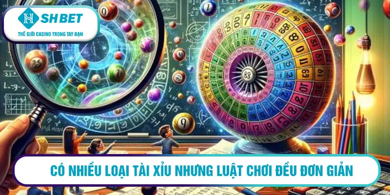 Cược Tài Xỉu - Có những thể loại nào tại nhà cái SHBet? 1 Có nhiều loại Tài Xỉu nhưng luật chơi đều đơn giản